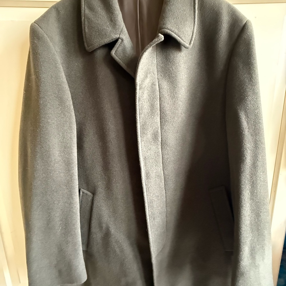 Men’s 44R Olive Green Lauren Ralph Lauren Overcoat